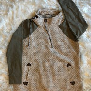 NWT Maurices Cowl neck sweatshirt